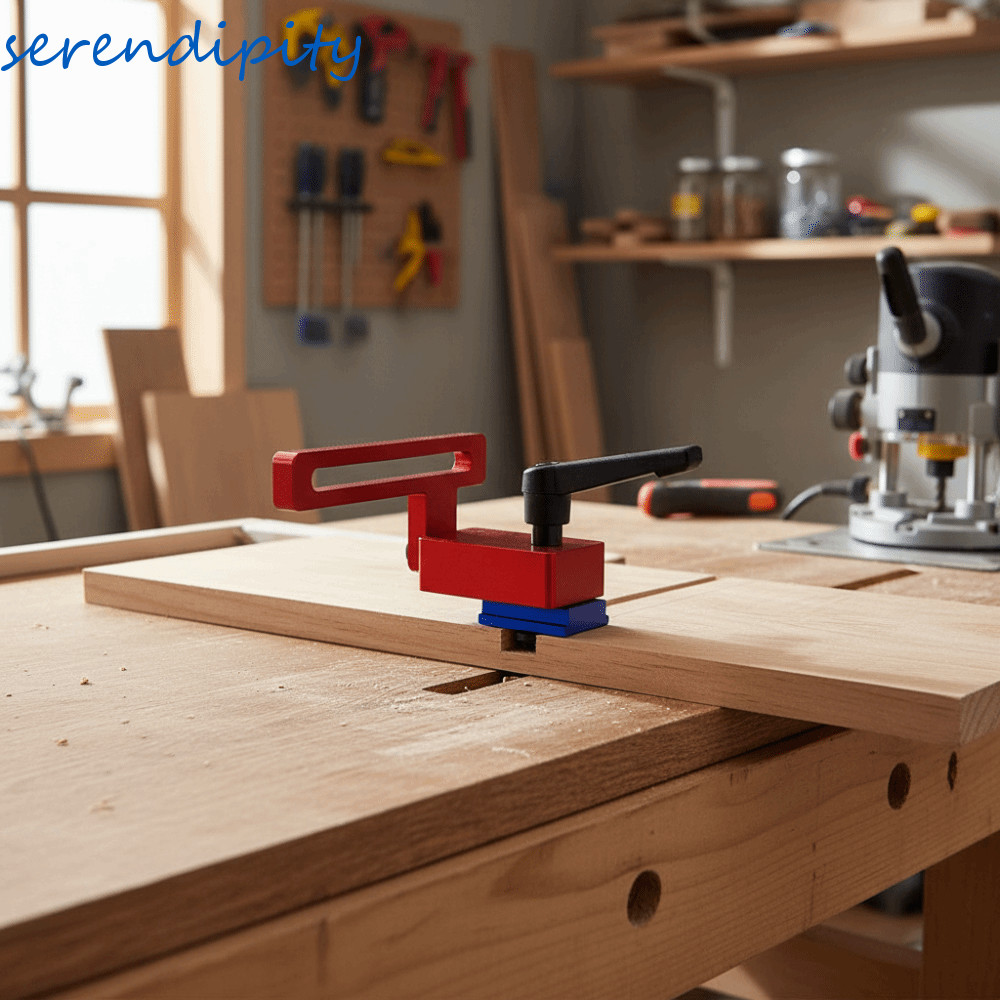 SERENDIPITY รางหมุนหยุด, กลไกล็อคก่อสร้างโลหะผสมอลูมิเนียม T Track Stop Block, บล็อกหยุด T-track มาต