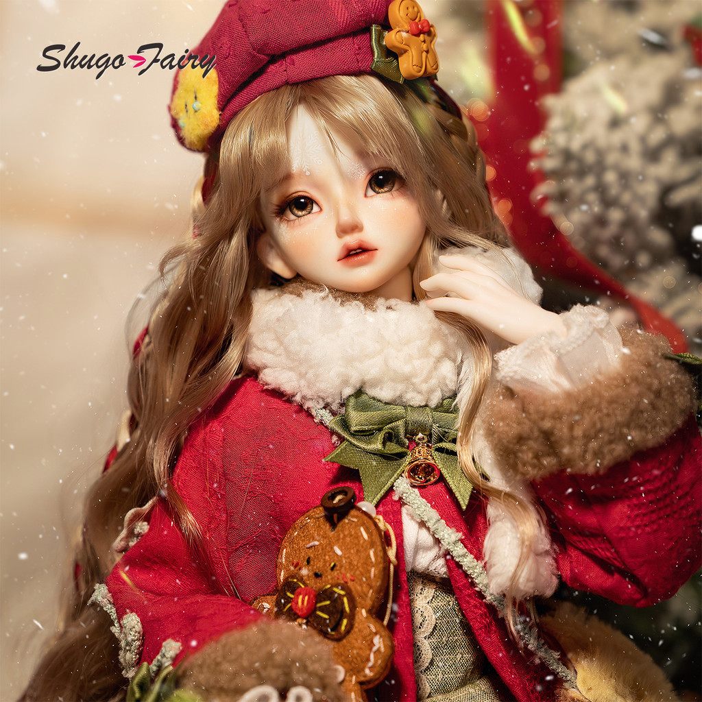 ตุ๊กตา BJD 1/4 Sano F Head ฤดูหนาว Olaf สไตล์เกล็ดหิมะแต่งหน้ารูปเรซิ่นสําหรับของขวัญปีใหม่ ShugaFairy