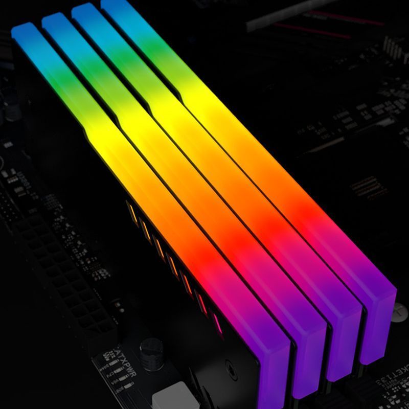 ชุดฮีทซิงค์แรมพร้อมไฟ RGB (RGB RAM Heat Spreader) รองรับ DDR2 ถึง DDR5 และ ECC ระบบ 5V ARGB Sync