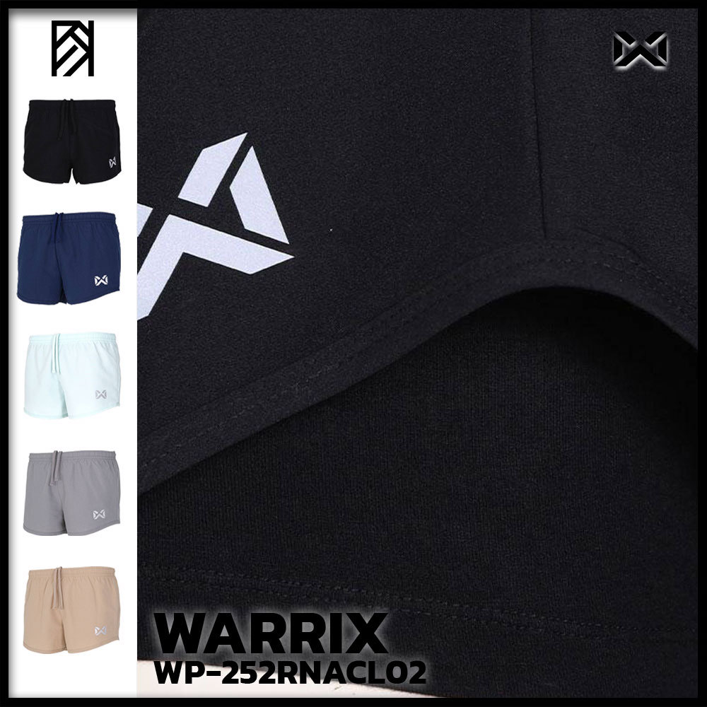 WARRIX กางเกงวิ่ง รหัส WP-252RNACL02 เนื้อผ้า โพลีเอสเตอร์