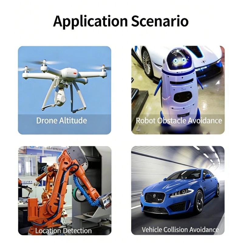 Moon TOF050F TOF020F TOF040F โมดูลประสาทสัมผัสระยะทาง