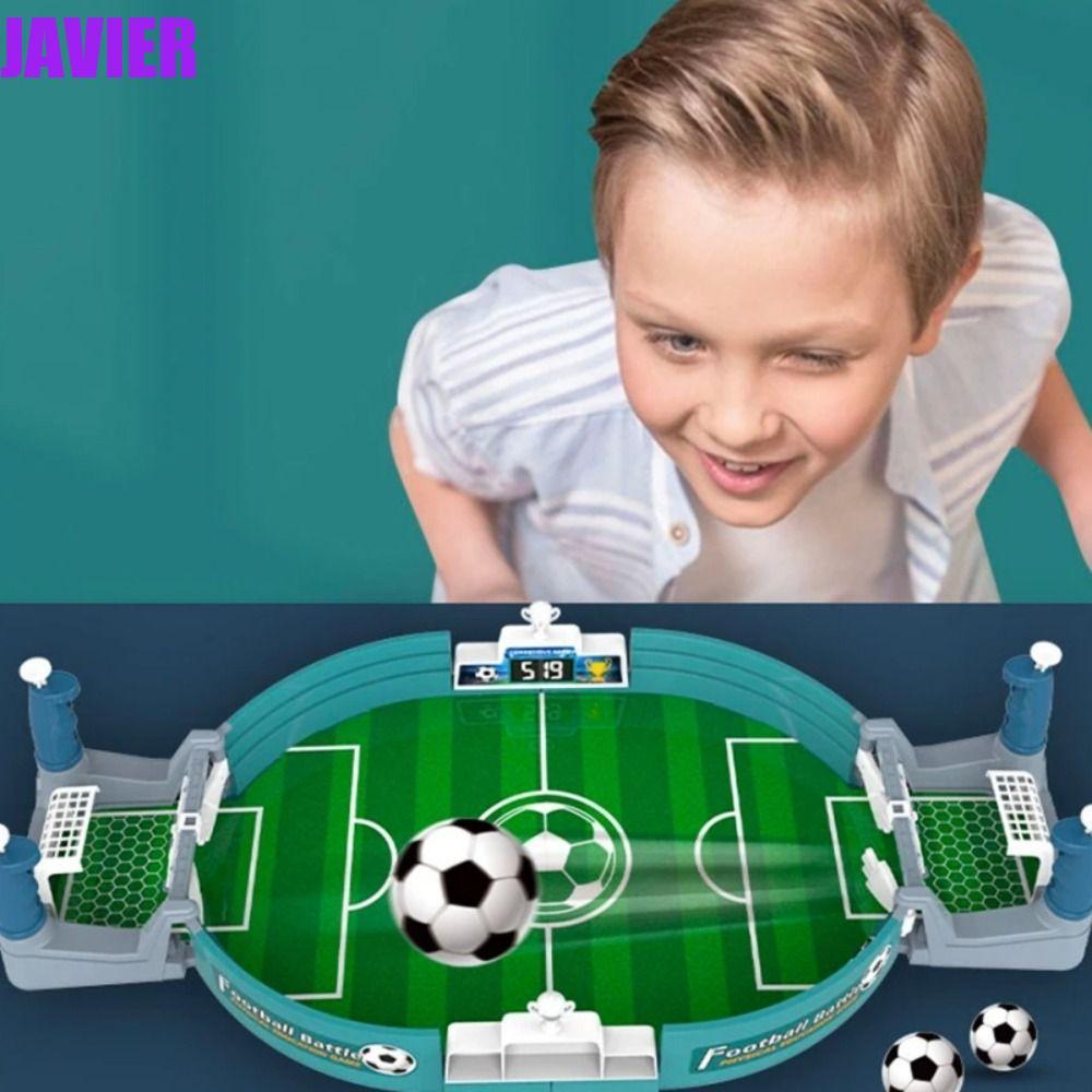 JAVIER ของเล่นฟุตบอลตั้งโต๊ะ, Ejection Type 2 Balls Table Football Board Game, Soccer Game Innovatio