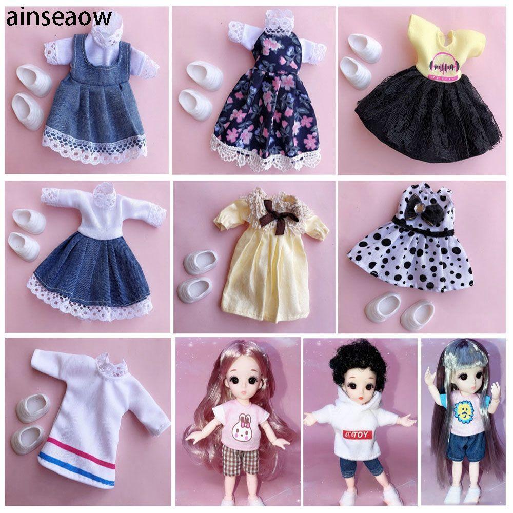 AENSEAOW ตุ๊กตาสัตว์ชุดอุปกรณ์เสริมสําหรับ Ob11 Gsc Obitsu 11 Ob11 16 ~ 17 ซม.ตุ๊กตาชุด