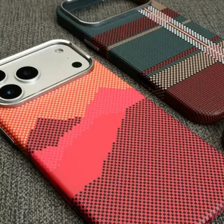 Kevlar Magnetic Carbon Fiber เหมาะสําหรับ iPhone 15 16 17 pro max air Frosted เคสโทรศัพท์กันกระแทกเคสน้ําหนักเบา