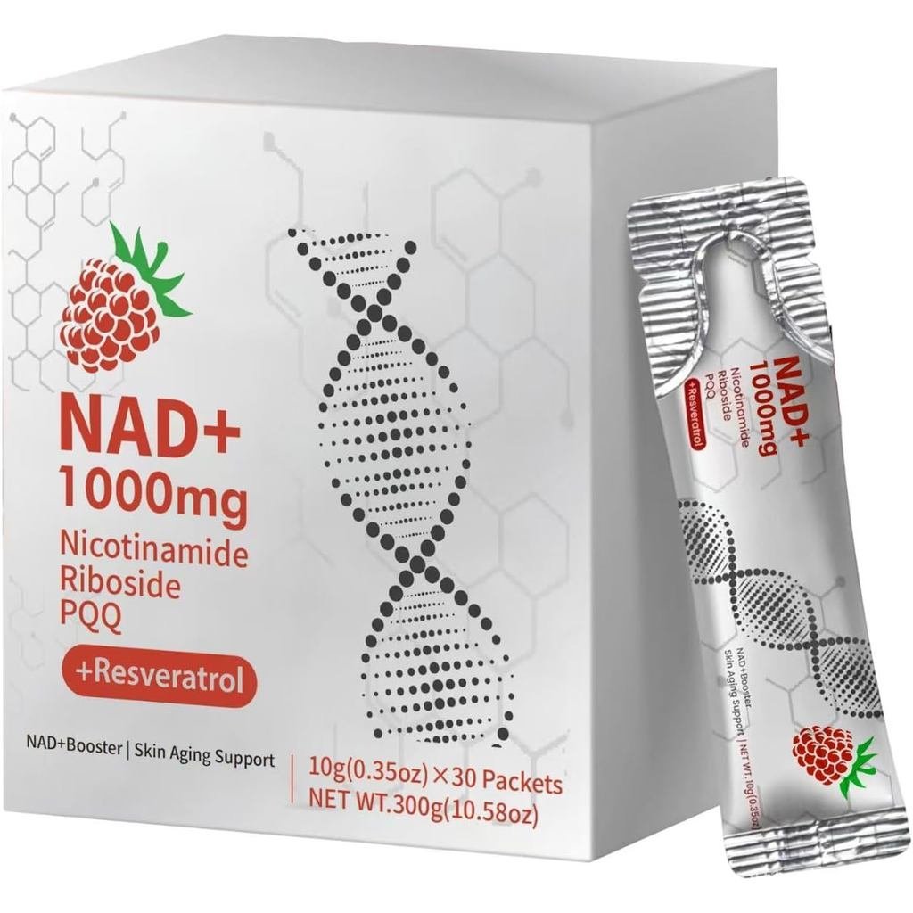 1000mg Nicotinamide-Adenine-Dinucleotide Liquid Supplement Pure Organic - Nicotinamide Riboside Resv
