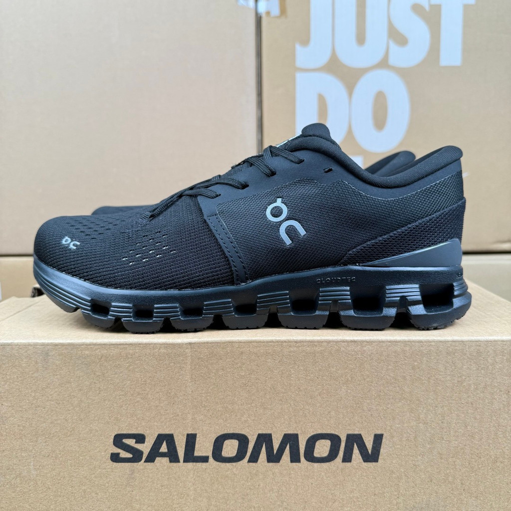 [ระดับสหาย] Cloudเอียง X 4 Low-Top Lace-Up Shock-Absorbing Wear-Resistant Life Casual Shoes รองเท้าผ