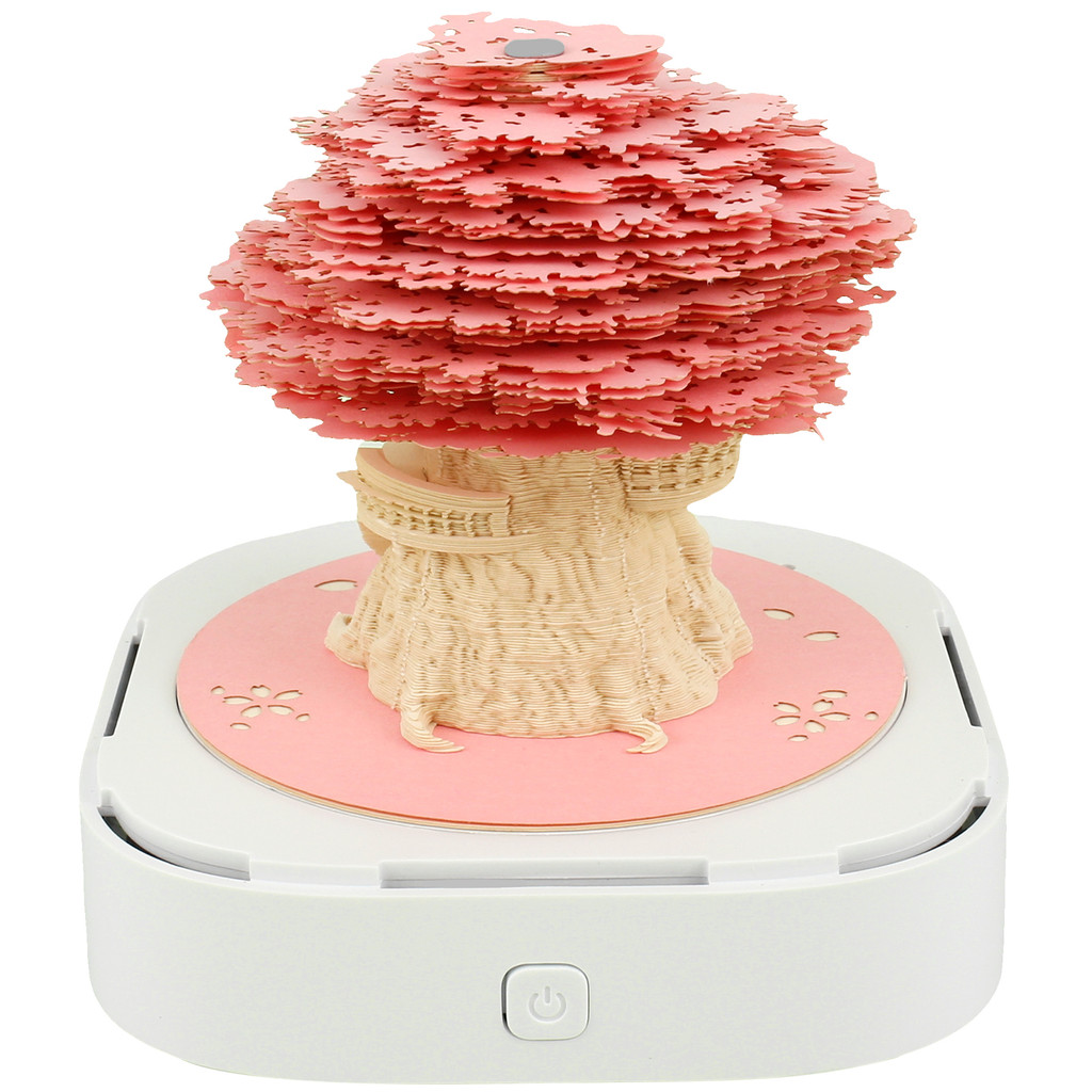 3D ปฏิทินตั้งโต๊ะ Creative 3D Memo Pad ตกแต่ง 3D Art ปฏิทิน LED Light Tear Away 3D Memo Pad ปฏิทิน P