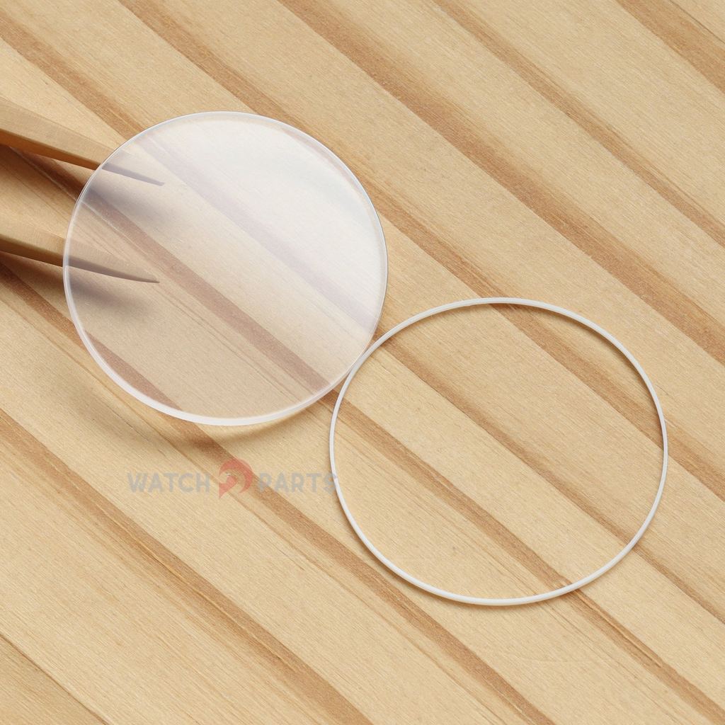 นาฬิกาคริสตัลแซฟไฟร์พร้อมปะเก็นสําหรับสไตล์ Tudor T-12503/12500/12513/12510 กระจกนาฬิกา 38 มม.