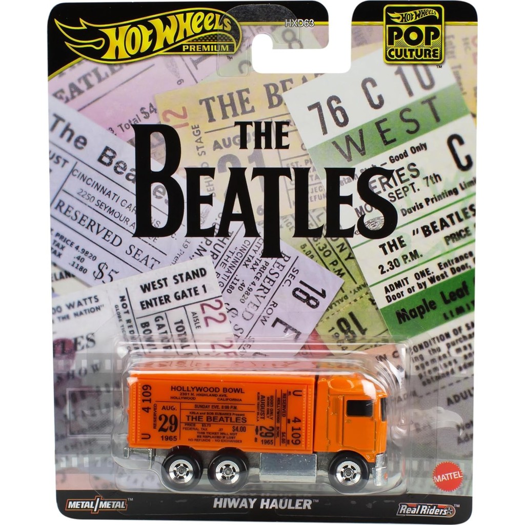 THE BEATLES รถโมเดล HIWAY HAULER VEHICLE 1:64 7 ซม.ล้อร้อน HVJ41-
