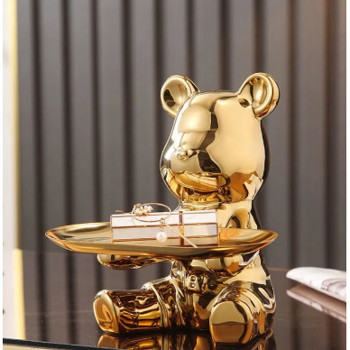 ของตกแต่งเก็บเงินแนวสร้างสรรค์ ขนาดเล็ก พร้อมที่วางกุญแจและขนม ราคา ถูกที่สุด ดีลบีเคเค แกลเลอรีภาพที่ 3