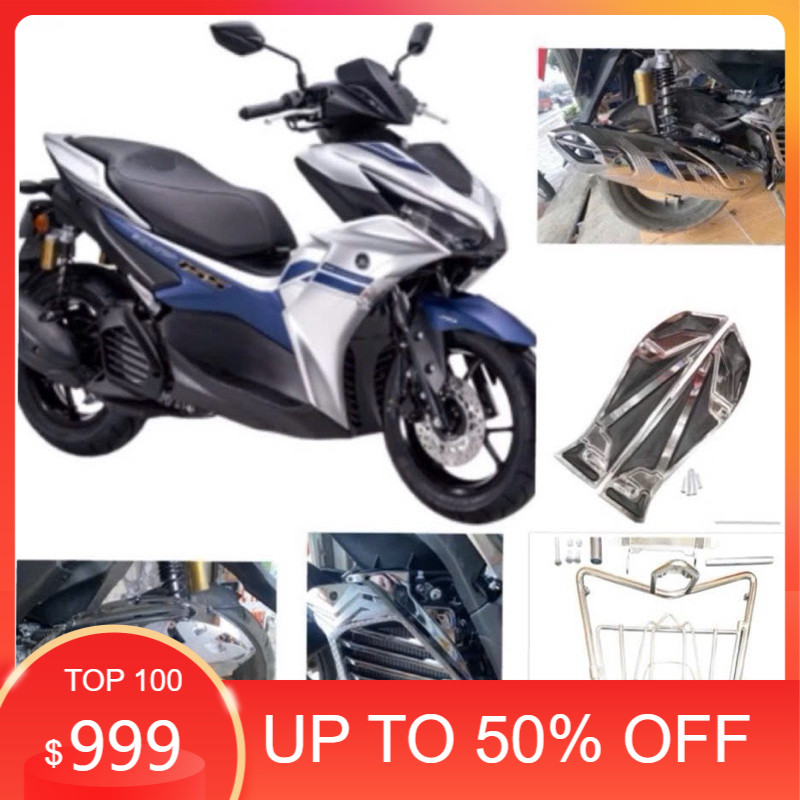 ครอบแต่งกันรอย nvx 155 ปี 2025-2021 โครเมียม