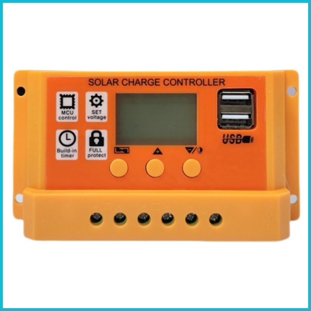 แผงพลังงานแสงอาทิตย์ชาร์จ Controller 30a Pwm Solar Charge Controller 12 V 24 V อินเวอร์เตอร์สําหรับโ