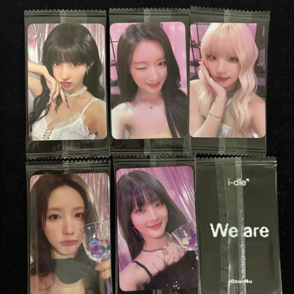 การ์ด bus bus because of you i shine I-dle ตุ๊กตาสาว mini8 K4 Live Card dingo Live Broadcast Bonus C