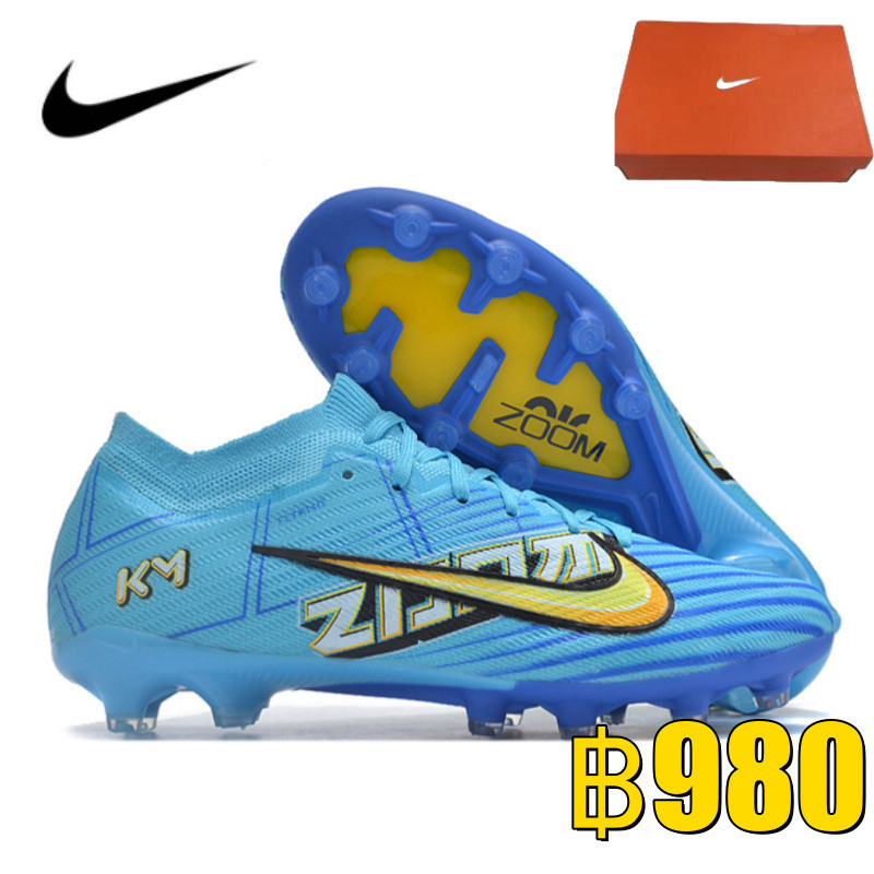 รองเท้าฟุตบอล Nike Air Zoom Mercurial Vapor 15 Elite AG-Pro สีดำสำหรับผู้ชาย ขนาด 39-45