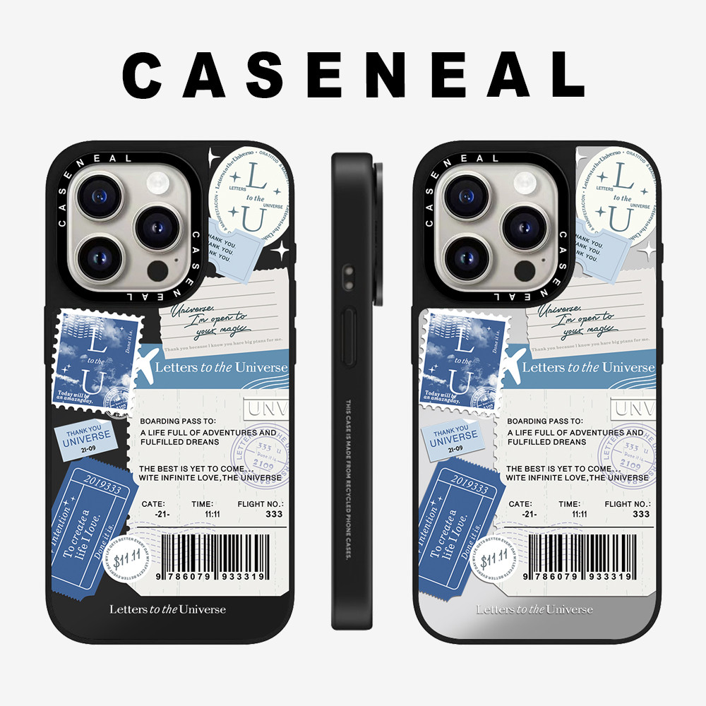 Drop proof CASENEALเคสโทรศัพท์สําหรับiPhone 17ProMax 17pro 17 air 16promax 16 15promax 15 14promax 13 13promax hard Case Travelตั๋ว12 12PromaxกรณีiPhone 11คุณภาพสูง