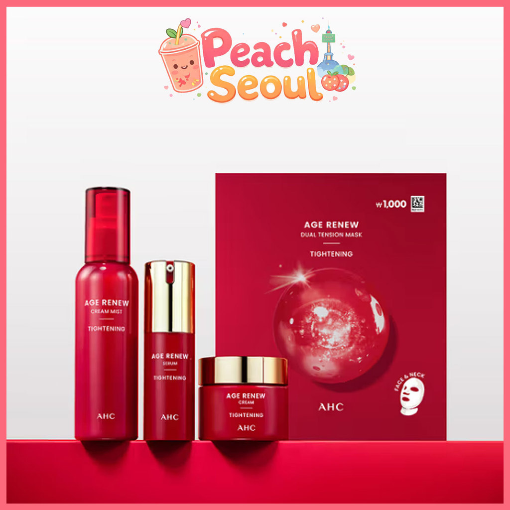 [AHC] Age Renew Tightening Mist/Cream/Serum/Mask_From Korea