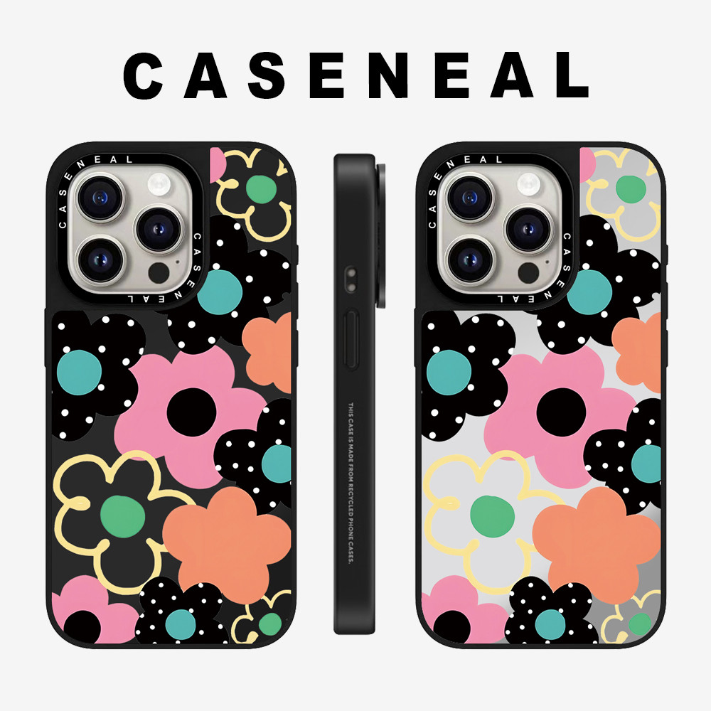 Drop proof CASENEALเคสโทรศัพท์สําหรับiPhone 17ProMax 17pro 17 air 16promax 16 15promax 15 14promax 13 13Promaxเคสแข็งดอกไม้น่ารัก 12PromaxกรณีiPhone 11คุณภาพสูง