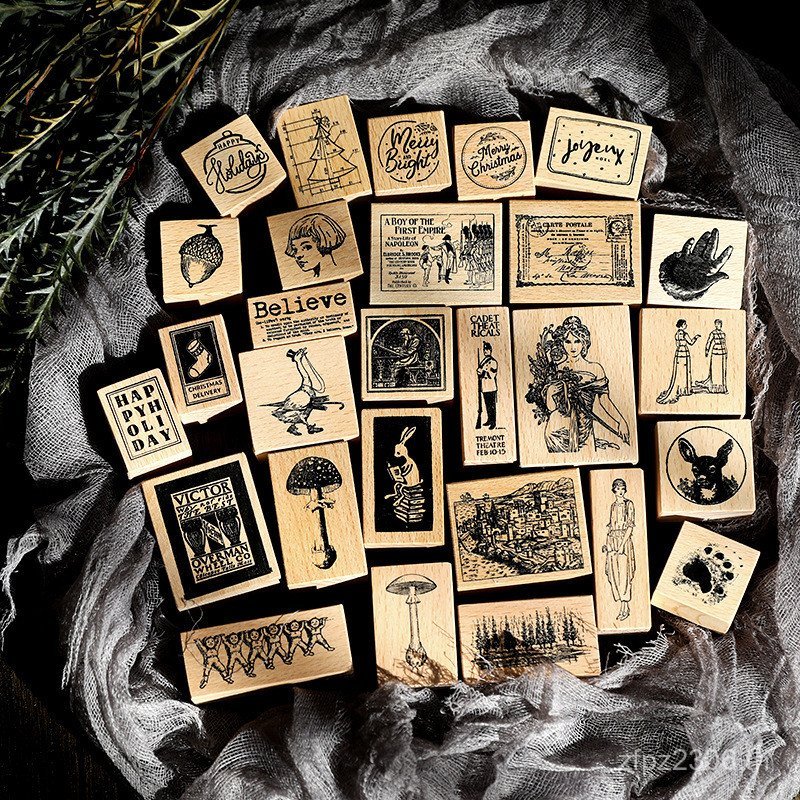 Light Beech Soldier Rabbit House เกลือไม้ Series Seal Handbook City All-Match Retro Second Bomb Acor