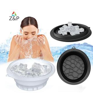 Z&P ชามขนาดใหญ่สําหรับใบหน้าน้ําแข็งอาบน้ําชามน้ําแข็งพับได้…