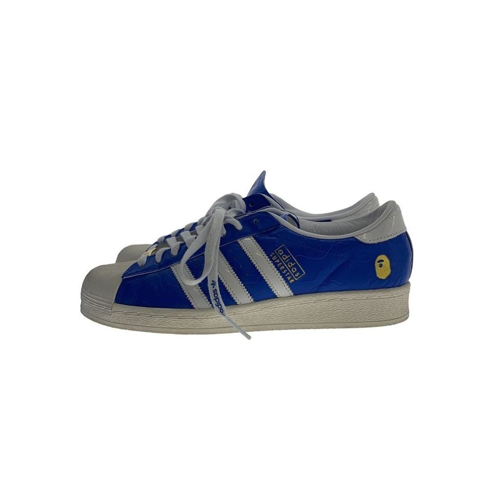 Adidas low-cut sneakers V BAPE_Superstar BAPE 28 cm Blue Direct from Japan Secondhand