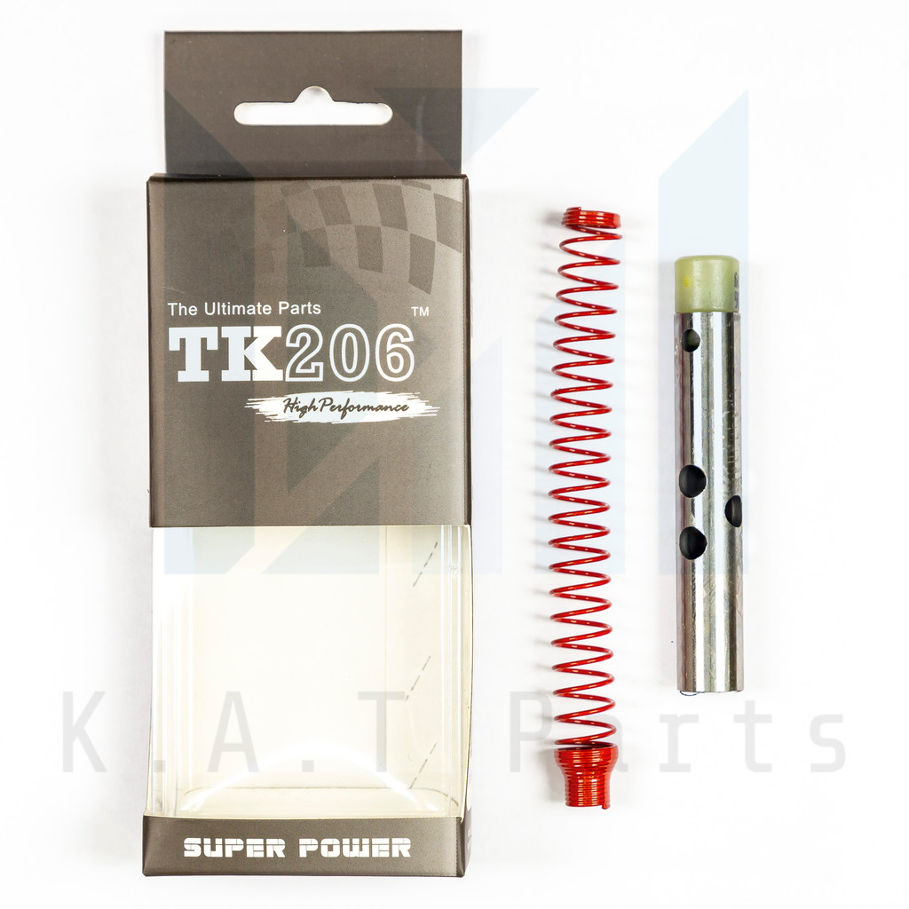 ชุดแกนกระบอกดันโซ่ราวลิ้น+สปริง แต่ง เวฟ100,เวฟ110,เวฟ110i 2009-2020,เวฟ125i 2012-2021 แท้ Washi