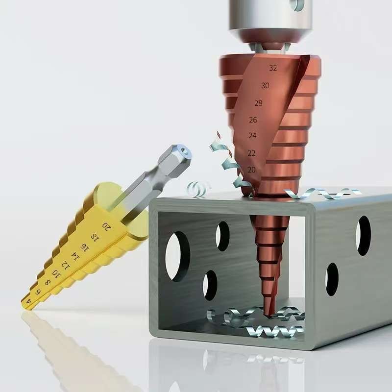 M35 ดอกสว่านเจดีย์ความแข็งสูงสําหรับเจาะ irM35 ดอกสว่านเจดีย์ความแข็งสูง Perforated เหล็กไม้พลาสติกพ