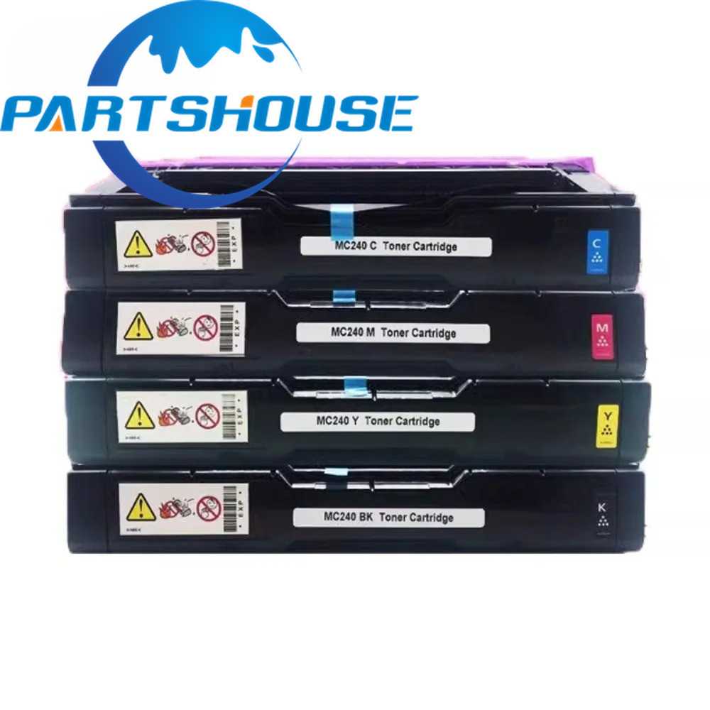 1PCS ใช้งานร่วมกับ Ricoh MC240 PC200 ตลับหมึกสําหรับ MC240FW PC200W M C240FW P C200W คุณภาพสูงสี Ton