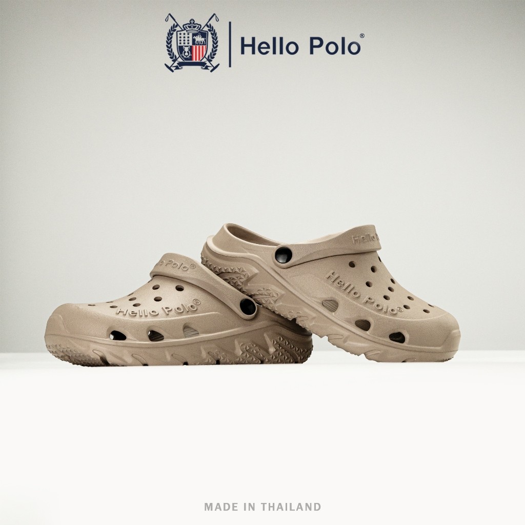 Hello Polo รุ่น HP8055 รองเท้าแตะหัวโต รองเท้าแฟชั่น EVA พื้นนิ่ม แฟชั่นผู้หญิง น้ำหนักเบา EVA สำหรับทุกเพศ Size36-45