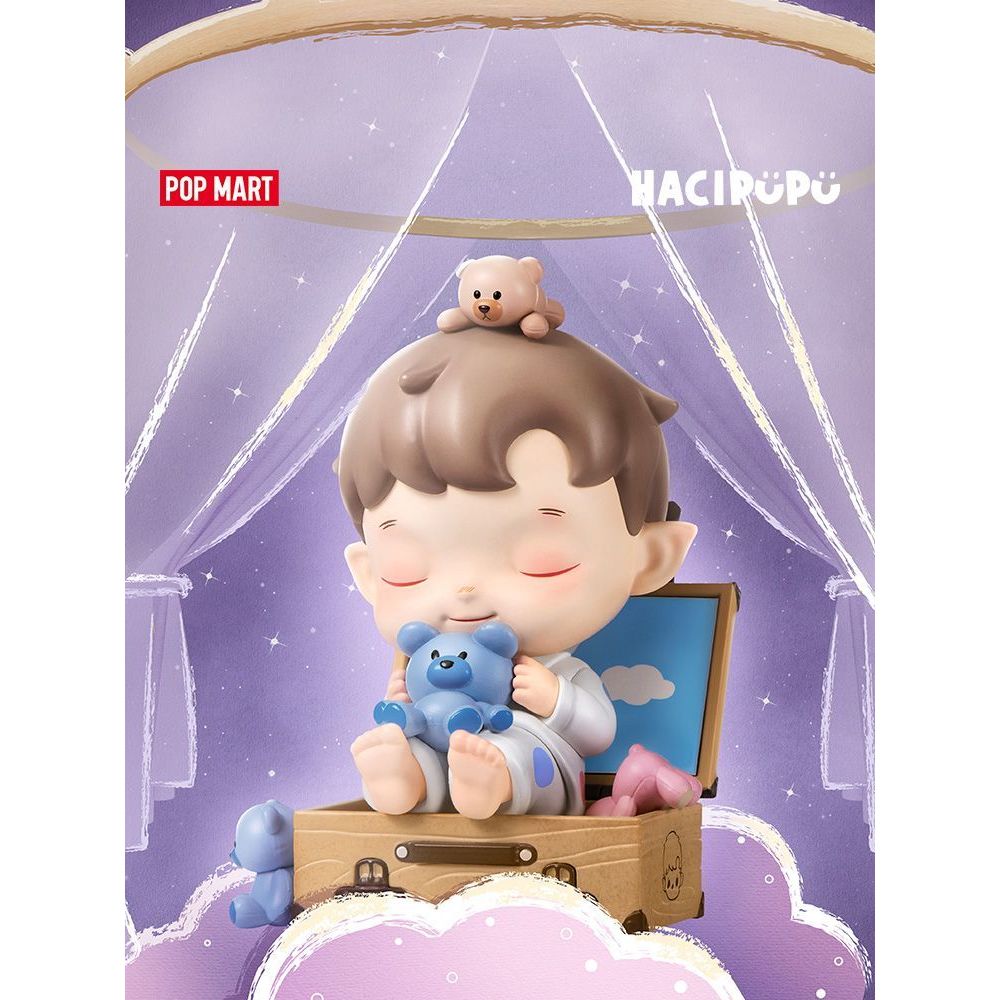 POPMART HACIPUPU Fantasy Night Series รูปกล่องปริศนาอินเทรนด์ของเล่นของขวัญเครื่องประดับ