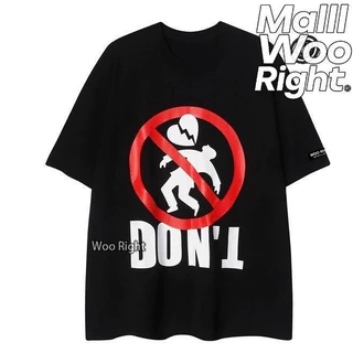COD จัดส่งตลอด 24 ชั่วโมง Woo Right AFGKGROUP เสื้อยืดคอกลมลายการ์ตูนอนิเมชั่น สไตล์เพ้นท์เกาะ ผ้าไหม Man ผู้ชาย