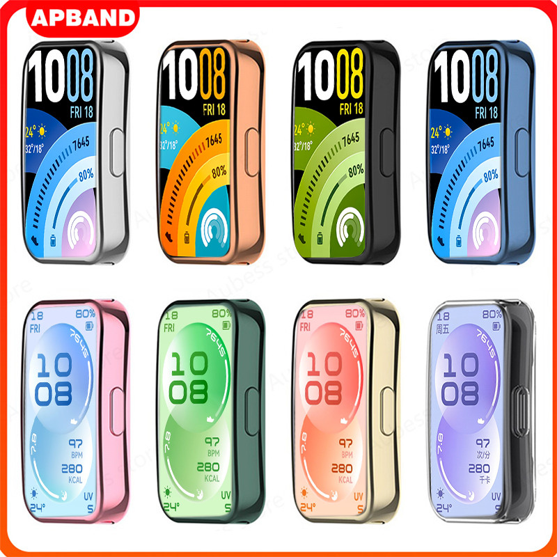 ชุดป้องกัน Huawei Band 11/ 11 Pro Tpu Soft Pack เคส  Huawei Band 10 9 8 NFC All Inclusive Plating Protection Cover
