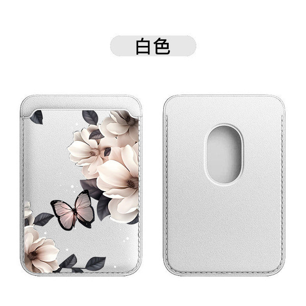 wallet men true money wallet Magnetic Card Holder เหมาะสําหรับ iPhone17promax Back Vacuum magsafe Hu