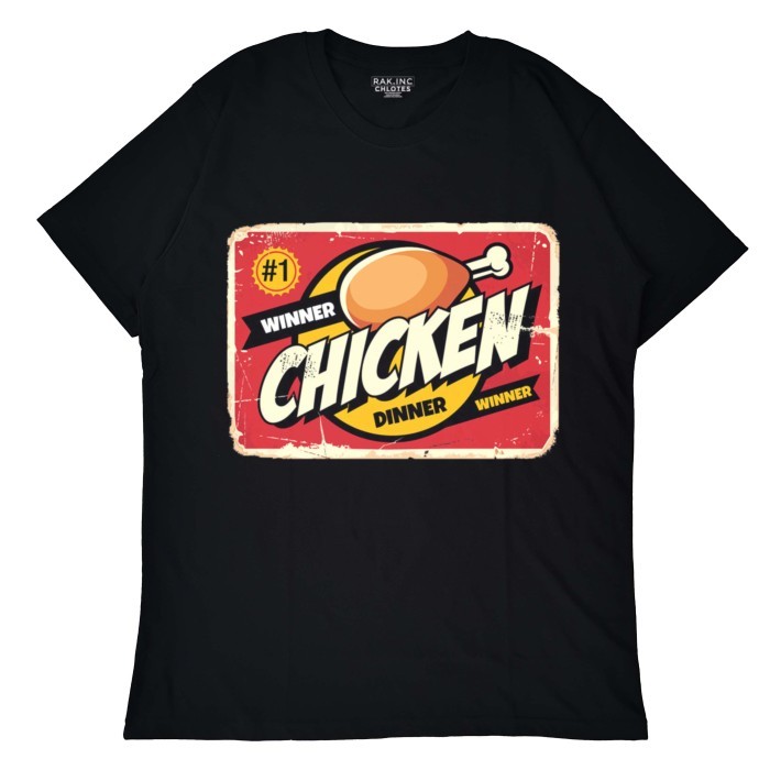 Pria Baju PUBG No 1 Winner  T-shirt Distro S-5XL t shirt for men and women top tee