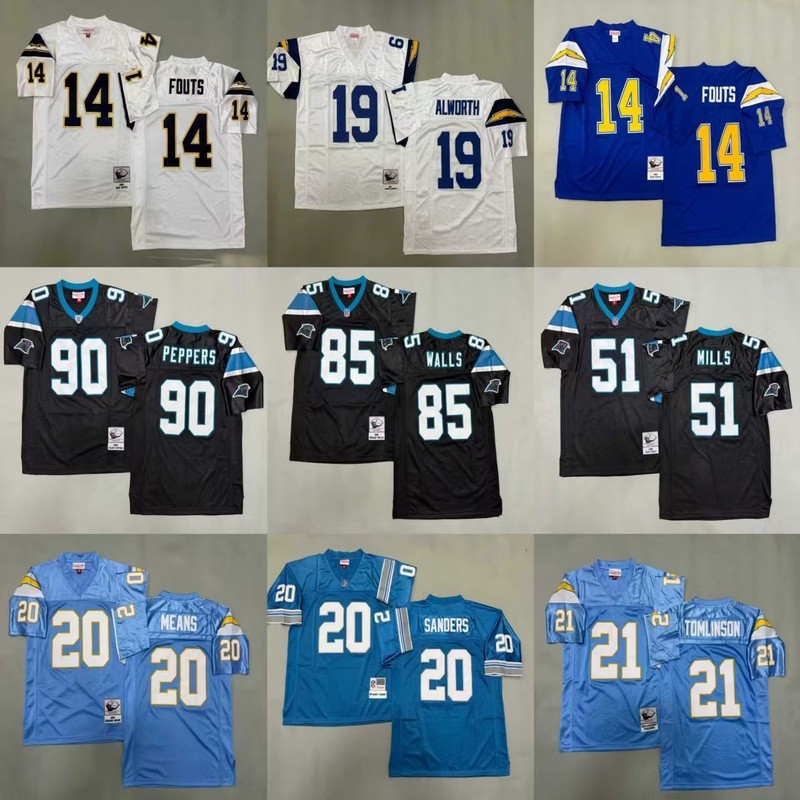 ชุดยิมและชุดแข่งขันเบสบอลทีม Detroit Lions และ Atlanta Falcons