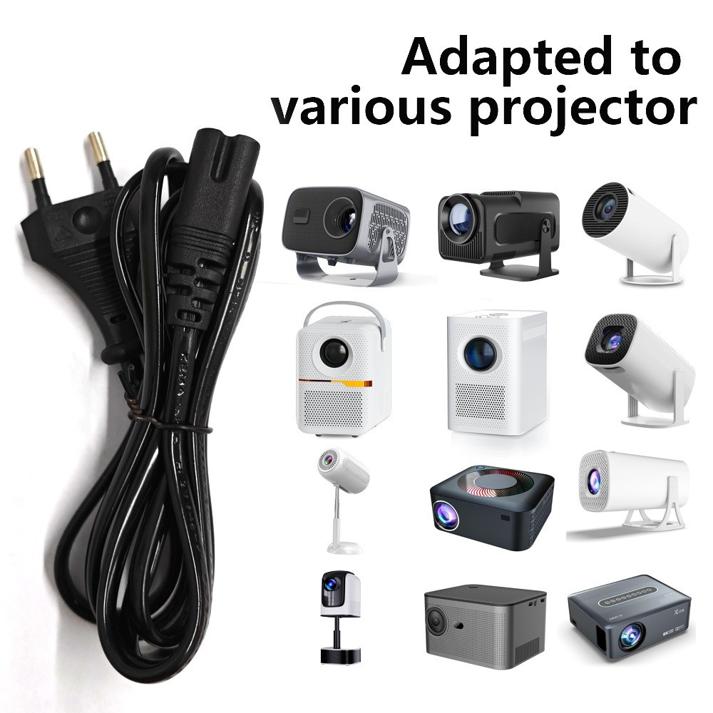 สําหรับ HY300/HY300Pro/HY320/HY320MiNi 1.2MProjector สายไฟ Eu / US ปลั๊ก