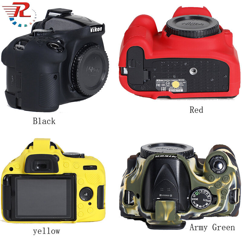 เคสครอบตัวกล้อง Nikon ทําจากยางซิลิโคนอ่อน D5100 สําหรับ Nikon D5100