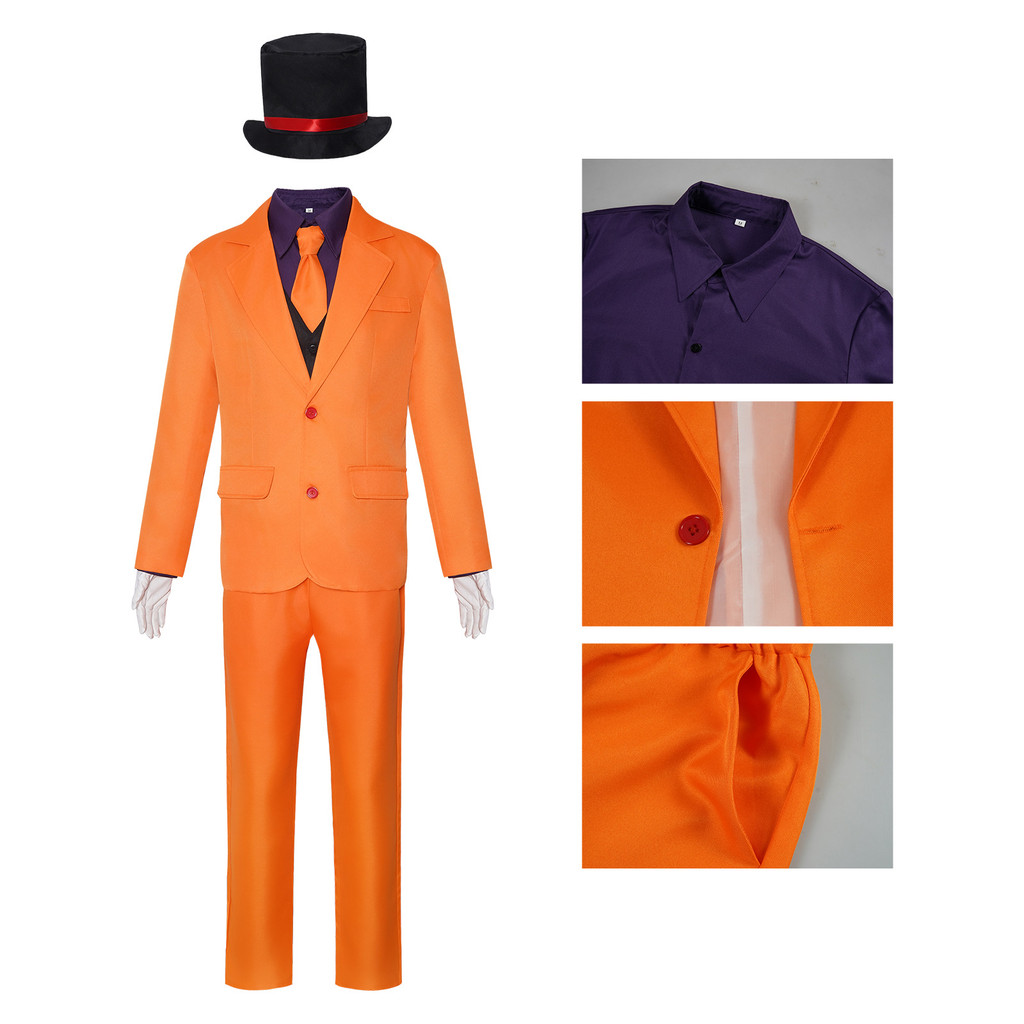 Deadly Clown Cosplay Costume Halloween Horror Character Scary Clown Cosplay Two-Dimensional Stage Co