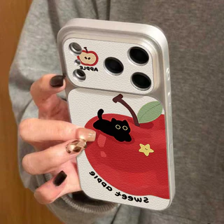 2026 new หนัง TPU เคสโทรศัพท์ for iPhone 17 13 11 Pro Max เคสไอโฟน 13 16 14 12 Pro Max Air เคส พร้อมหน้าต่างบานใหญ่