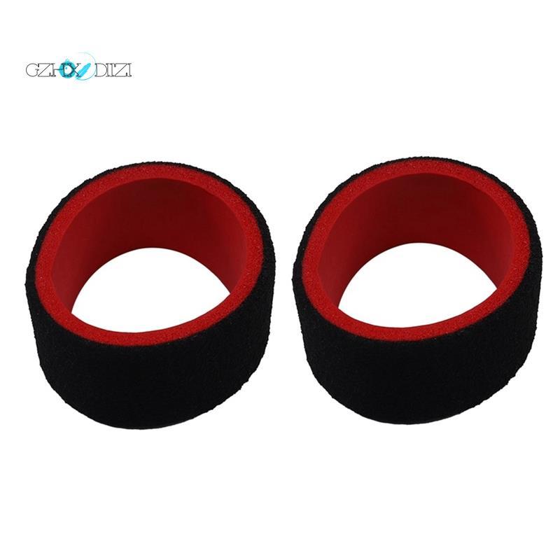 Gzhxdiizi2 ชิ้น RC รถเครื่องส่งสัญญาณ Handwheel โฟมล้อฟองน้ําสําหรับ Futaba 3Pv 4Pls 4Pv 4Px R 7Px P