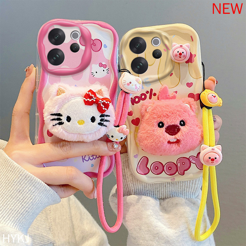 เคส VIVO V70 Anti fall อะนิเมะการ์ตูนสัตว์น่ารัก TPU เคสโทรศัพท์ซิลิโคนอ่อนนุ่ม TYM