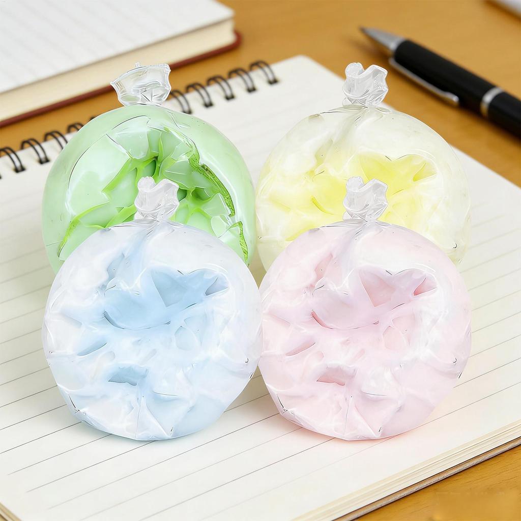 Cracking Wax Stress Ball Soft Squishy อาหารของเล่นช้า Rising Fidget ของเล่นสําหรับผู้ใหญ่และเด็ก mueadegth
