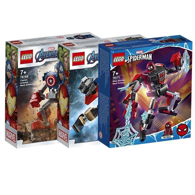 LEGO 76276 Venom 76277 เครื่องสงคราม 76169 Thor 76171 ของเล่นบล็อกตัวต่อเพื่อการศึกษา ybl260411