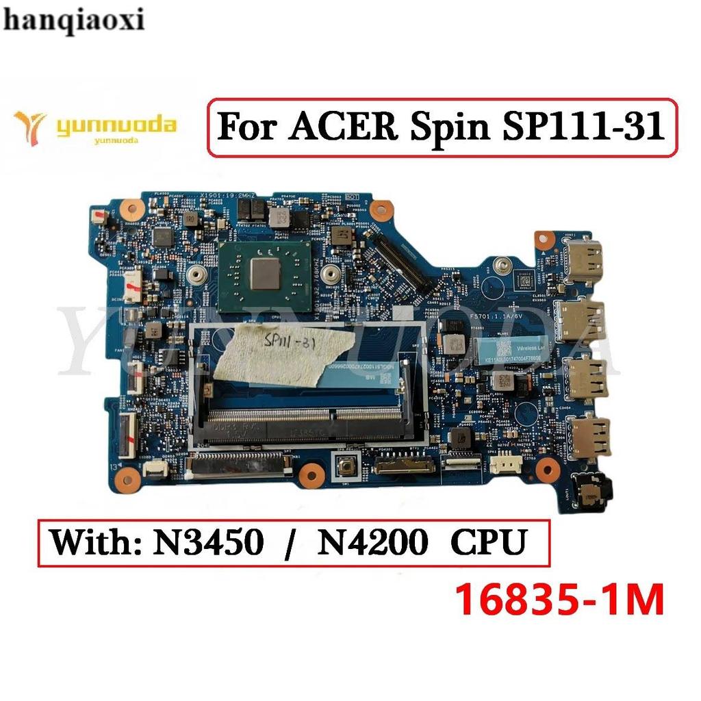 เมนบอร์ด Acer Acer Acer SP111-31 16835-1M N3450 N5000