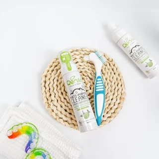 แปรงรีเทนเนอร์ ฟันปลอม จัดฟันใส Remild brush แปรงทำความสะอาดรีเทนเนอร์ แปรงฟันปลอม จำนวน 1 ชิ้น