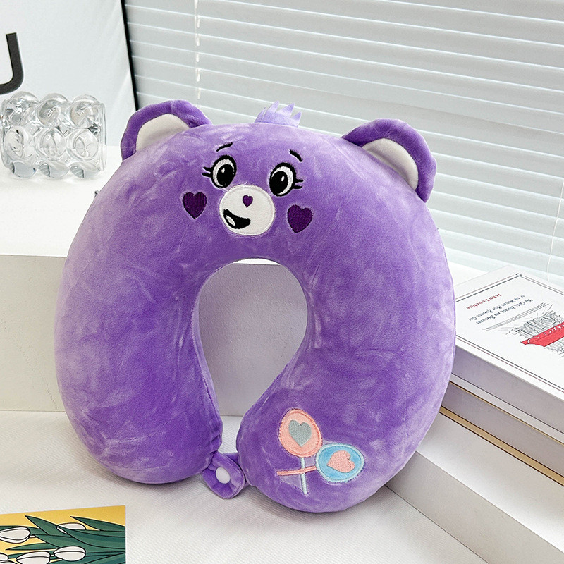 【Ready Stock】 U-Shape Pillow Cartoon U-Shaped Pillow Office Cervical Pillow Travel Neck Pillow Porta