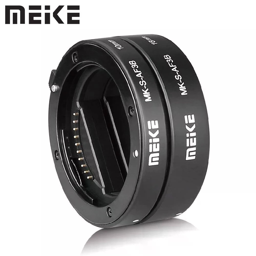 Meike Auto Focus Macro Extension Tube แหวนสําหรับ Sony E-Mount/สําหรับ M4/3 Mount A6300 A6000 A7 A7I