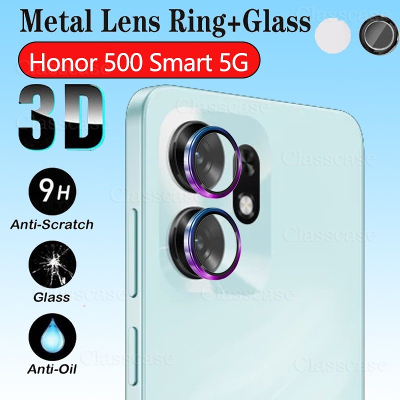 [คลังสินค้าพร้อม]เลนส์กล้องโลหะสําหรับ Honor 500 สมาร์ท 500Smart 500Pro 500Lite Honor500 สมาร์ท Hono