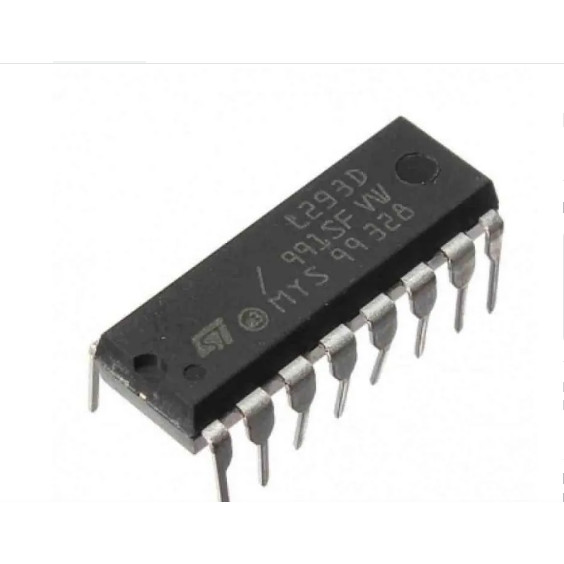 IC L293D L293 ไดร์เวอร์มอเตอร์ IC DIP-16 [Elca]
