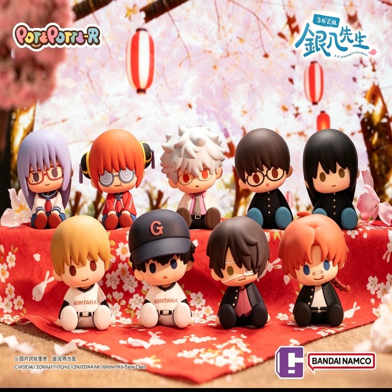 ของแท้ Bandai POEPTTE-R3 Z Class Silver แปดครู Gintama Epoxy Mystery Box อินเทรนด์เล่นตกแต่ง