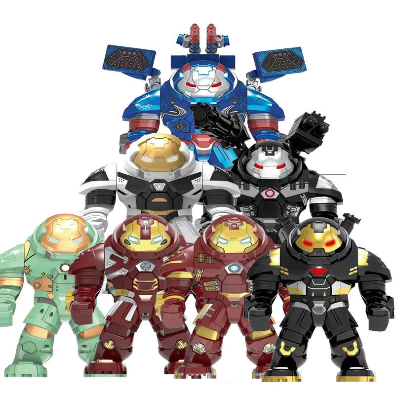 เข้ากันได้กับ Marvel Wars Robot Anti-Hulk Mecha Armor Iron Man Dr. ของเล่นสําหรับผู้ใหญ่ Lizard